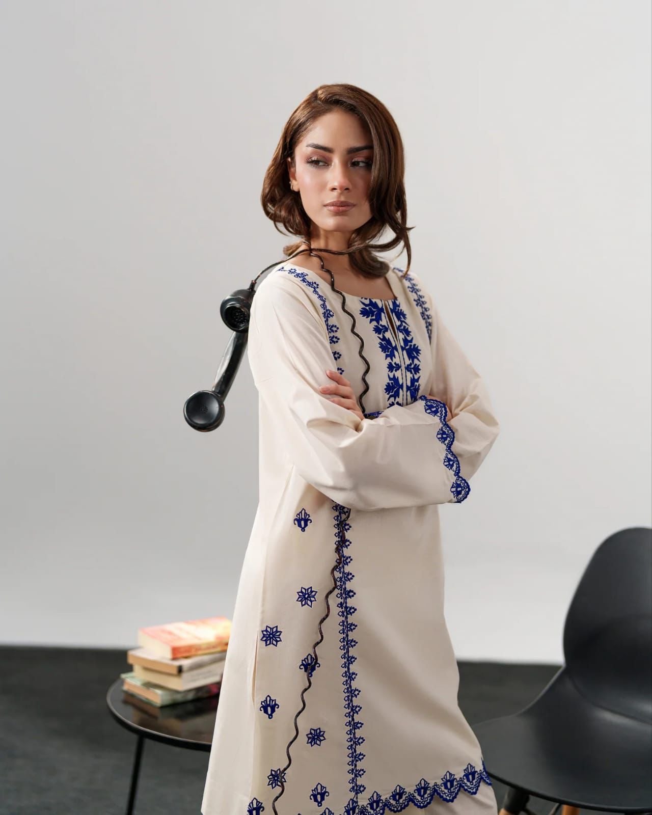 The Royal Indigo Co-Ord set (Harley)