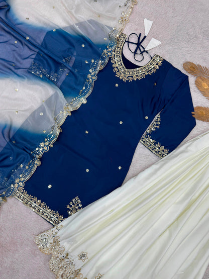 Royal Blue Grace Suit Set - Blue (1041)
