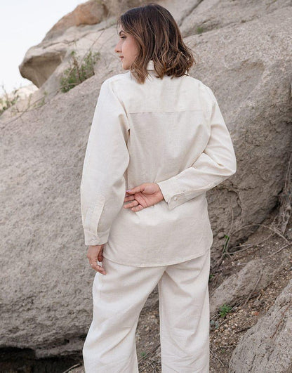 Ivory Muse Modern Co-ord Set
